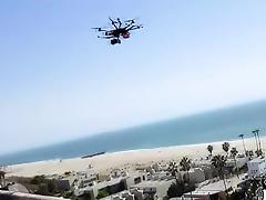 Slutty Mercedez get spotted by drone spy