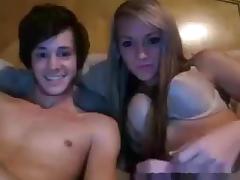 Fabulous amateur video with small tits, girlfriend, college, couple, webcam scenes