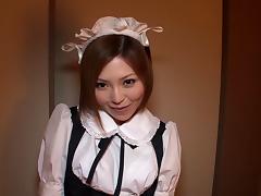 Hotel maid from Japan knows how to suck a cock for a good tip