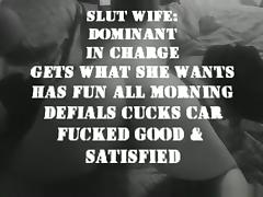 Slut wife kicks cuckold husband out of the hotelroom to fuck a stranger