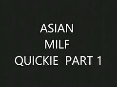 Penetrating this asian milf streetslut in the hotel with condom