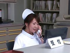 Nurses at the doctors office have lesbian sex after work