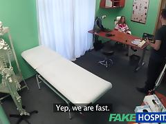 FakeHospital Technician paid with blowjob