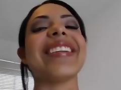 Eager slut with tongue piercing