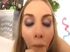Horny chick with small tits fucked hard in the ass