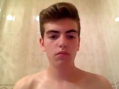Cutest 18yo Spanish Boy Cums  Huge Cock  Hot Ass On Cam
