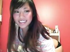 Sexy asian girl teasing
