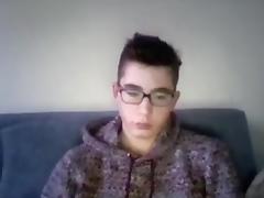 Belgium  Cute Boy With Big Cock   Nice Ass On Cam