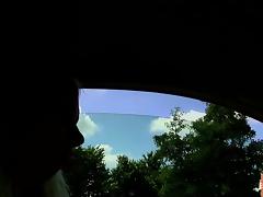 Grace blows and fucks a Dude in his car