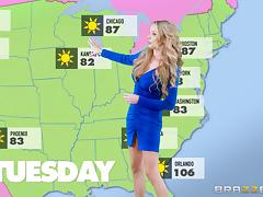 Jane Douxxx is a pale blonde who cannot say no to a dick