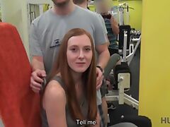 HUNT4K. Spontaneous pickup in the gym causes passionate sex scene