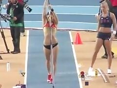 Kristina Gadschiew jumps