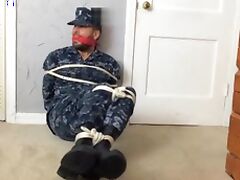 Sailor Ties Himself up