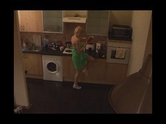 Amateur Homemade video in the kitchen