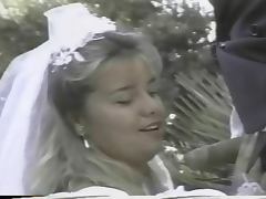 french girl gets fucked while wearing a white wedding dress