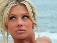 Angelina Polska is a slender European blondie with hot shapes