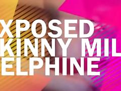 Exposed Skinny MILF Delphine