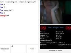 Blondie shows it all omegle