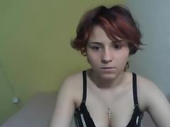 Strip and masturbation on webcam