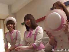 Naughty Japanese Girls With Natural Tits Enjoys Group Sex Hardcore