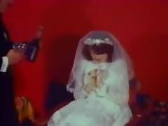 Sexy Vintage Anal Sex Movie Scene Excited Virgin Bride Drilled In A-Hole