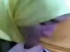 Hijab blowjob